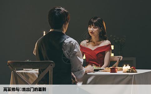 高富帅与屌丝出门的差别