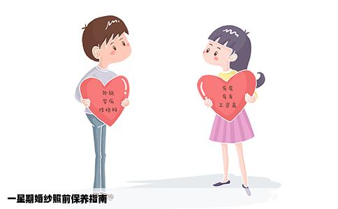 一星期婚纱照前保养指南