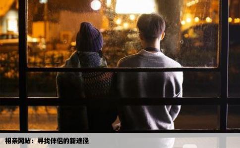 相亲网站：寻找伴侣的新途径