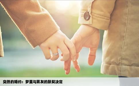 突然的婚约：梦里与男友的默契决定