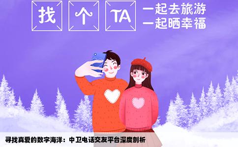寻找真爱的数字海洋：中卫电话交友平台深度剖析