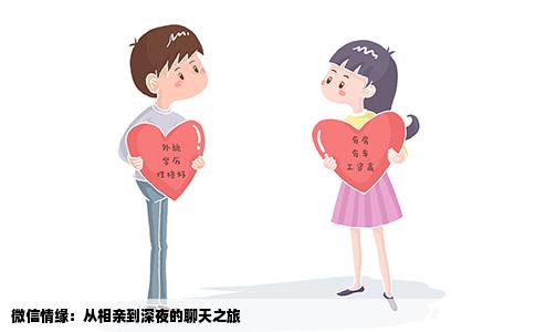 微信情缘：从相亲到深夜的聊天之旅