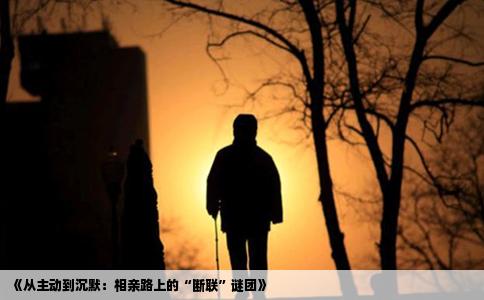 《从主动到沉默：相亲路上的“断联”谜团》